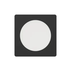Eglo Infälld Spot Fueva 6 Plast Svart 6.3W 720lm - 827-840-865 CCT