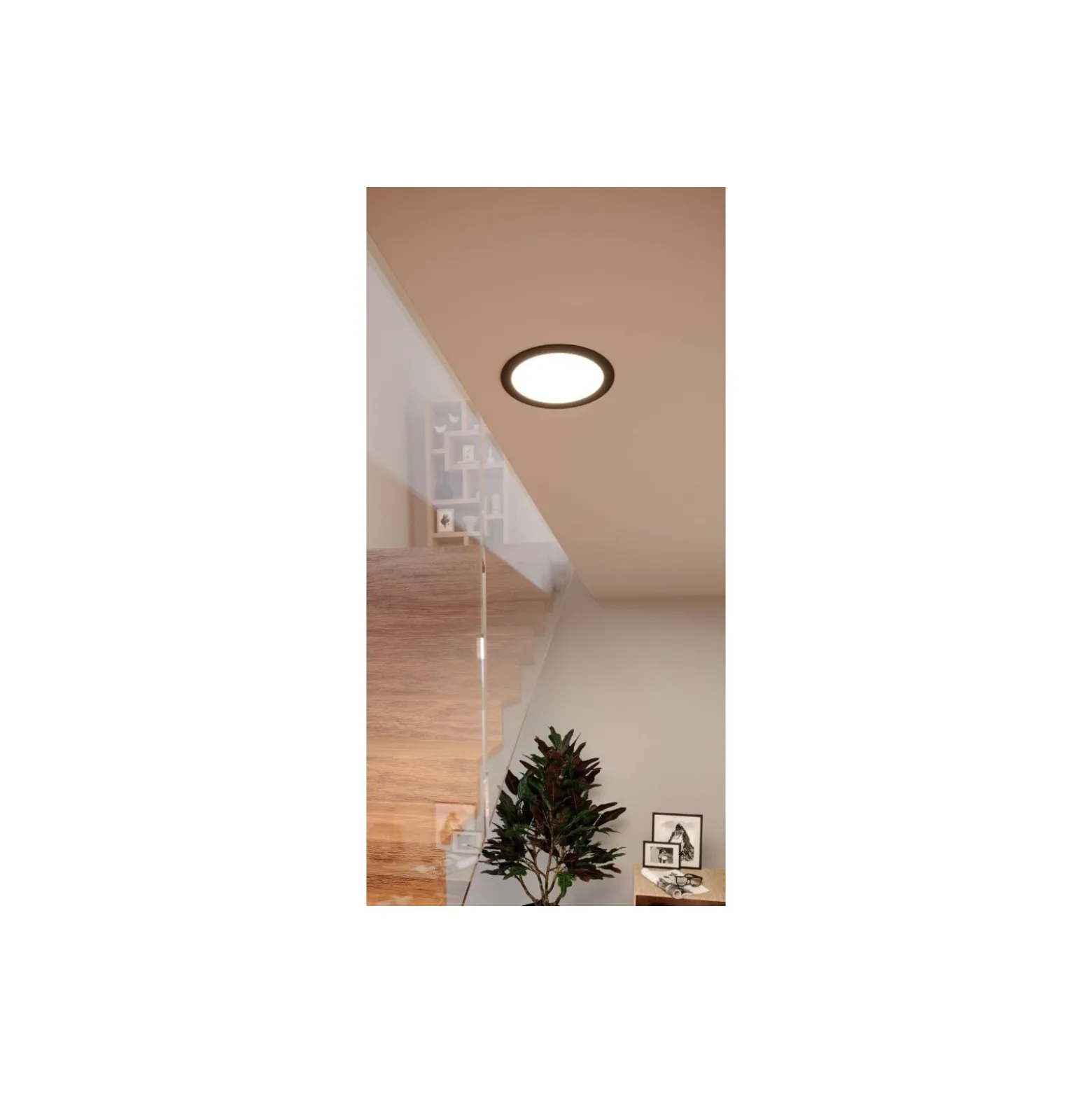 Eglo Infälld Spot Fueva 6 Plast Svart 10.5W 1200lm - 827-840-865 CCT