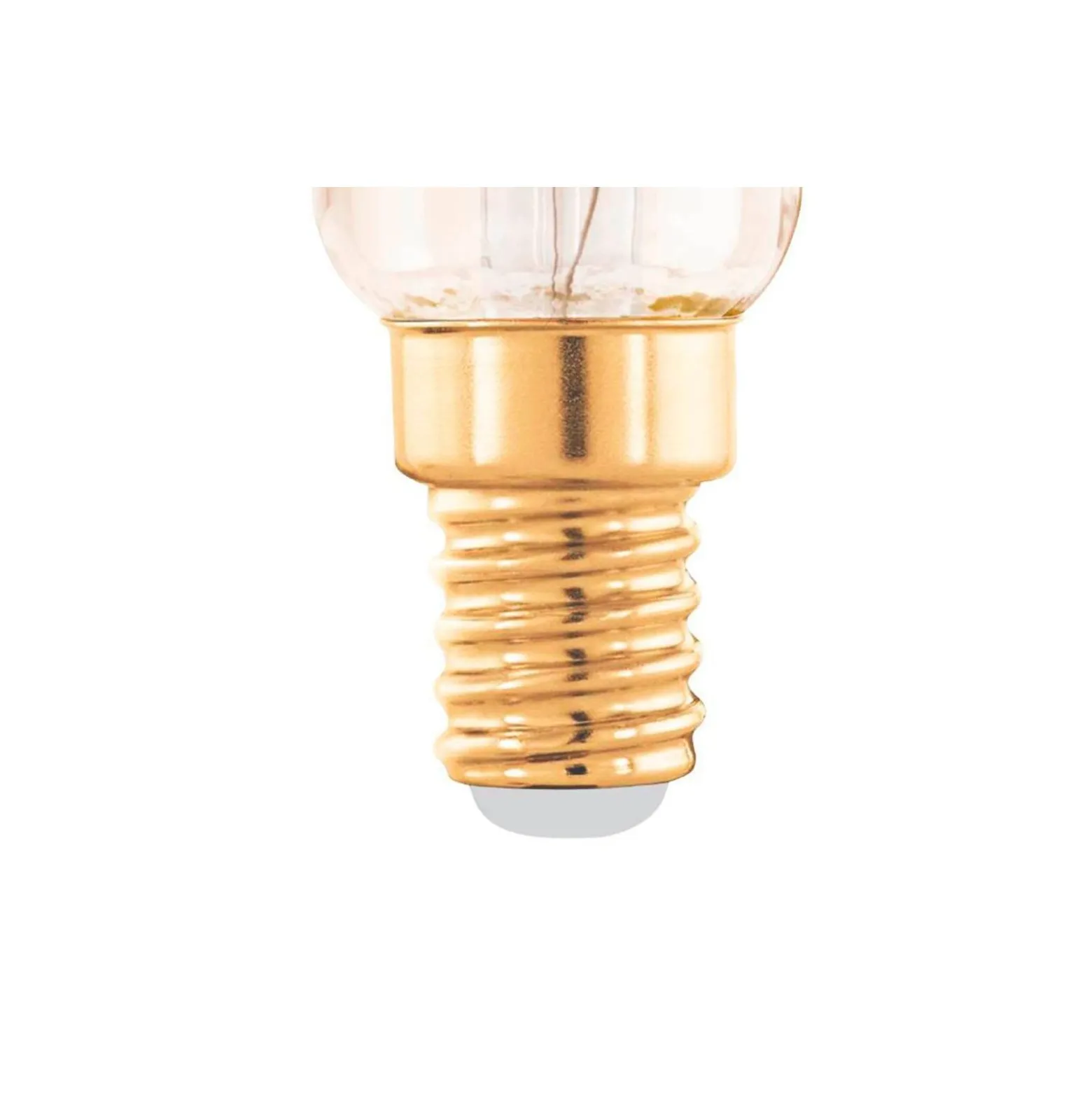 Eglo LED Boll E14 Filament Ambar 4W 145lm - 820 Extra Varm Vit | Dimbar - Ersättare 15W