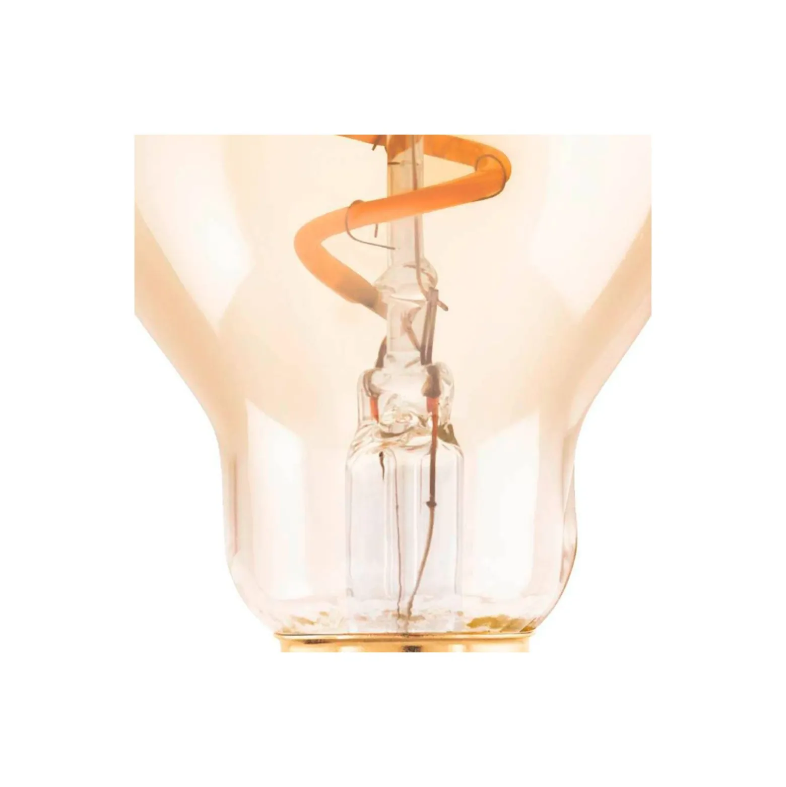 Eglo LED Boll E14 Filament Ambar 4W 145lm - 820 Extra Varm Vit | Dimbar - Ersättare 15W