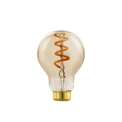 Eglo LED Boll E14 Filament Ambar 4W 145lm - 820 Extra Varm Vit | Dimbar - Ersättare 15W