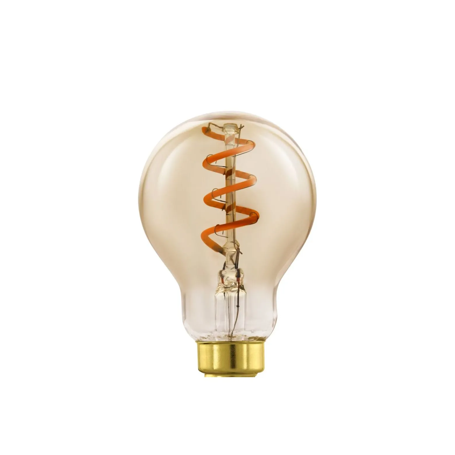 Eglo LED Boll E14 Filament Ambar 4W 145lm - 820 Extra Varm Vit | Dimbar - Ersättare 15W