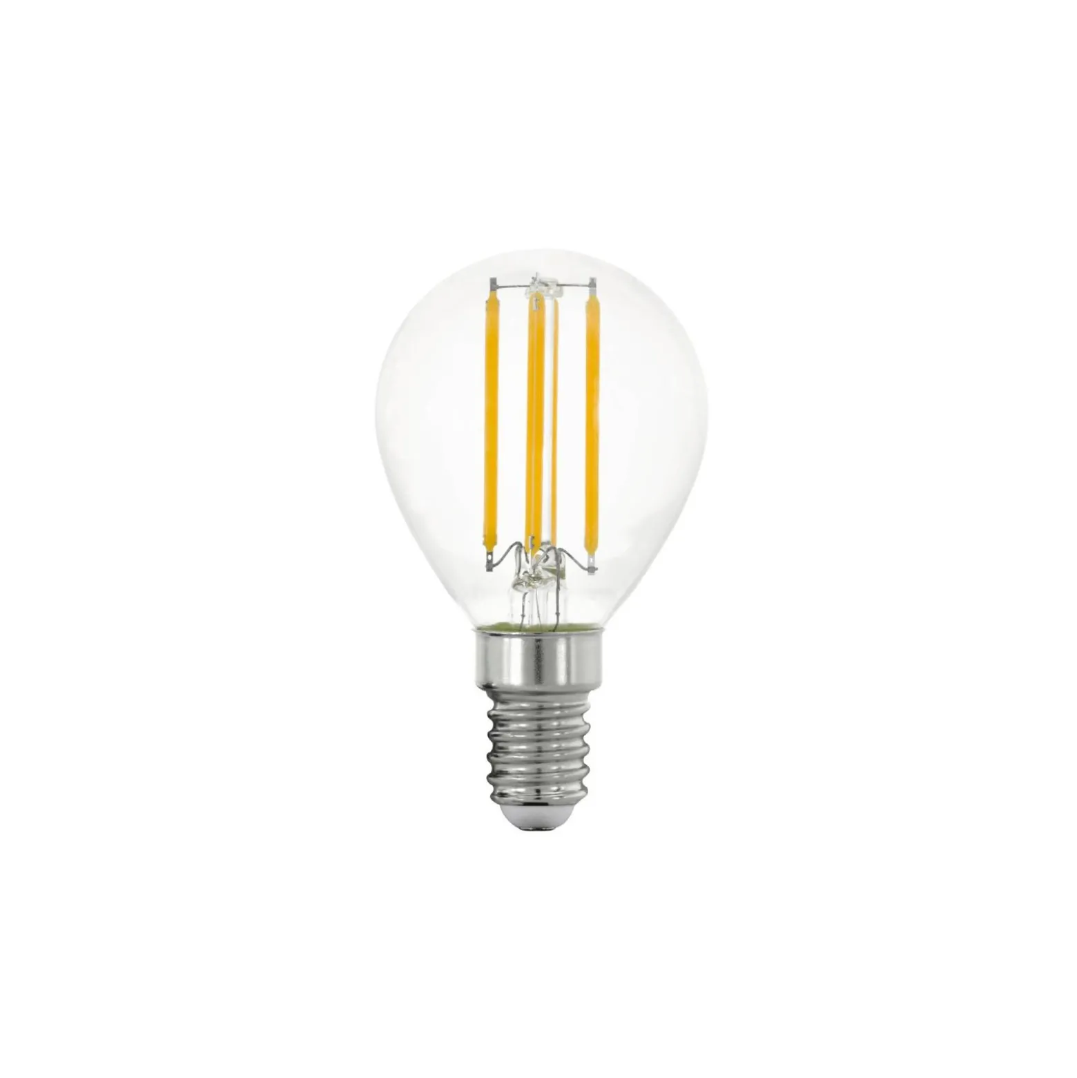 Eglo LED Boll E14 Filament Klar 2.2W 470lm - 830 Varm Vit | Ersättare 40W
