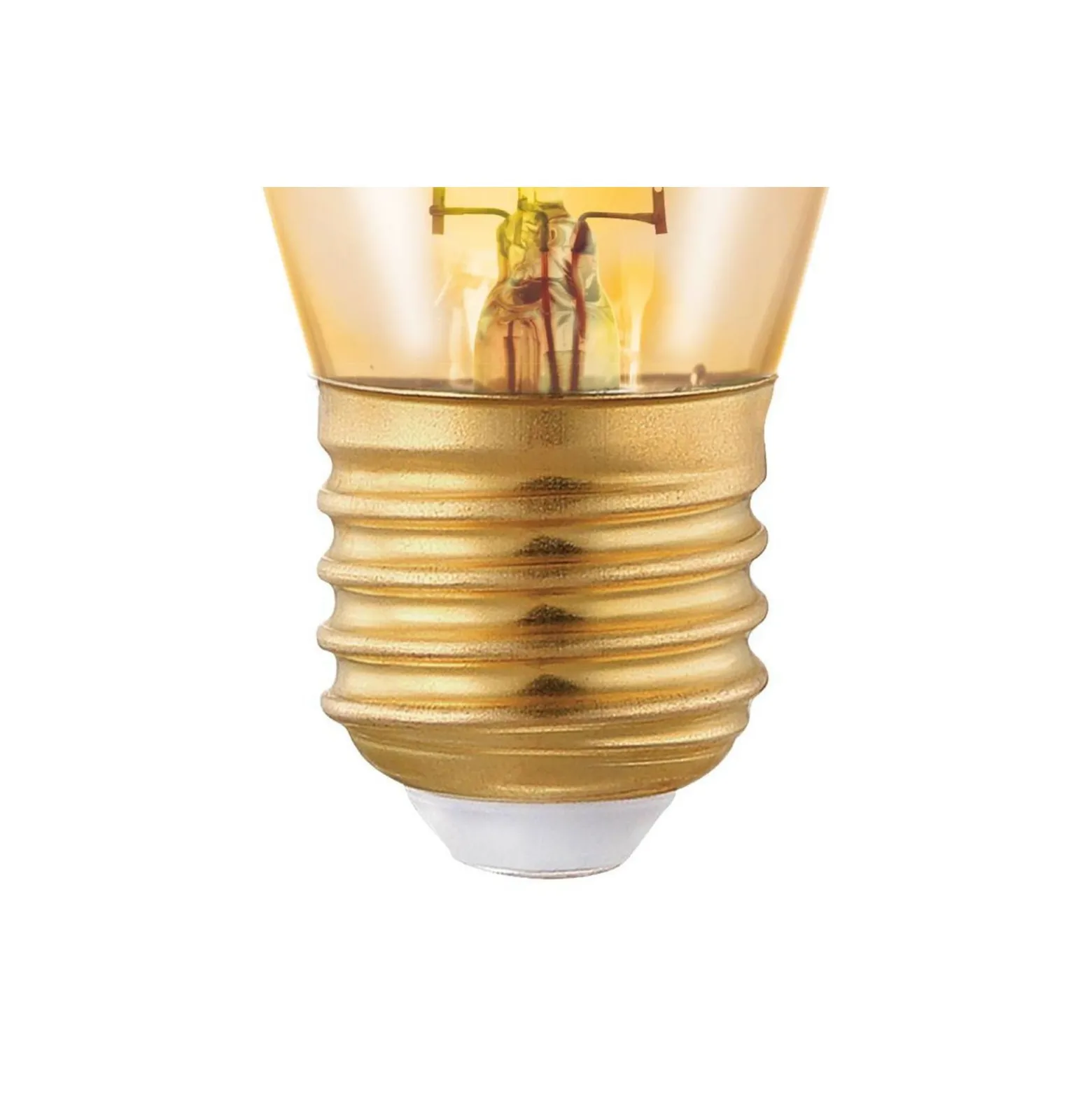 Eglo LED Edison E27 Filament Ambar 3.5W 270lm - 822 Extra Varm Vit | 3-Stegs Dimbar - Ersättare 25W