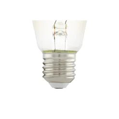 Eglo LED Edison E27 Filament Smokey 4W 270lm - 822 Extra Varm Vit | 3-Stegs Dimbar - Ersättare 25W