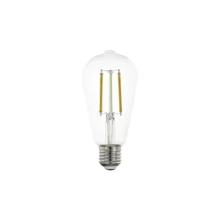 Eglo LED E27 Edison Klar Filament 8W 1055lm - 822-865 Justerbar Vit | Zigbee Dimbar- Ersättare 75W