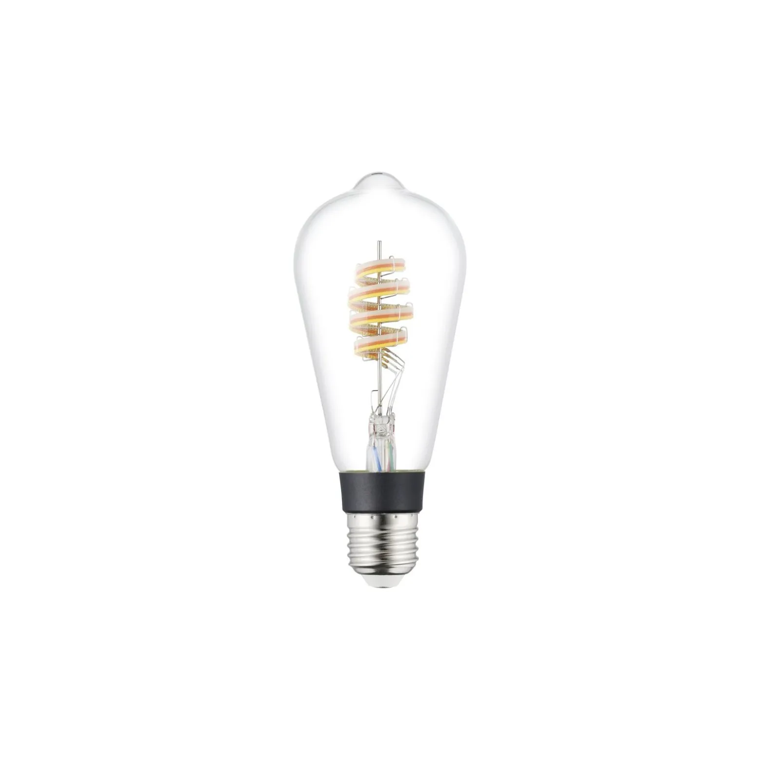 Eglo LED E27 Edison Klar Filament 7.5W 806lm - 830 Varm Vit + RGB | Zigbee Dimbar - Ersättare 60W