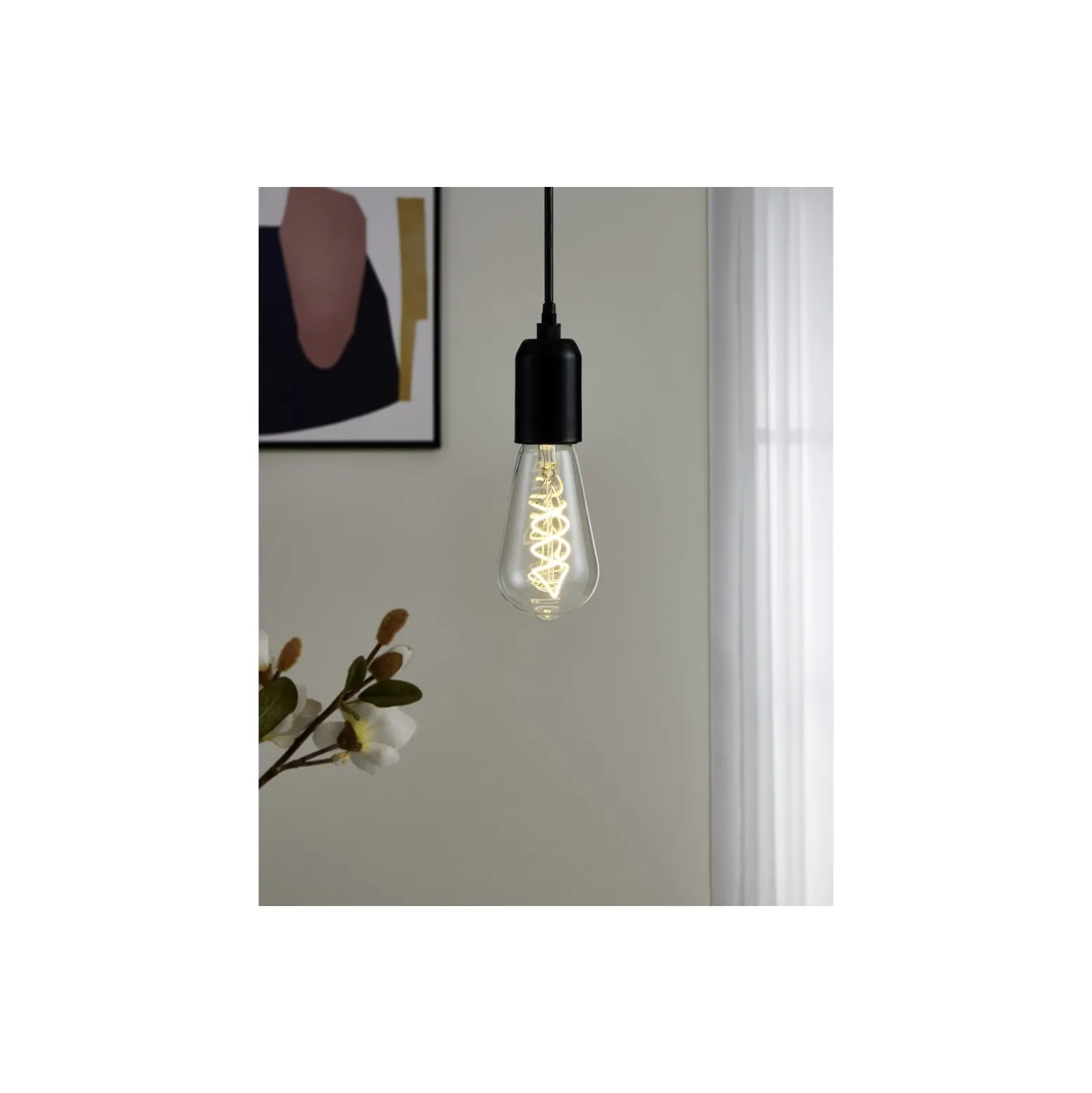 Eglo LED E27 Edison Klar Filament 7.3W 806lm - 827 Extra Varm Vit | Ersättare 60W