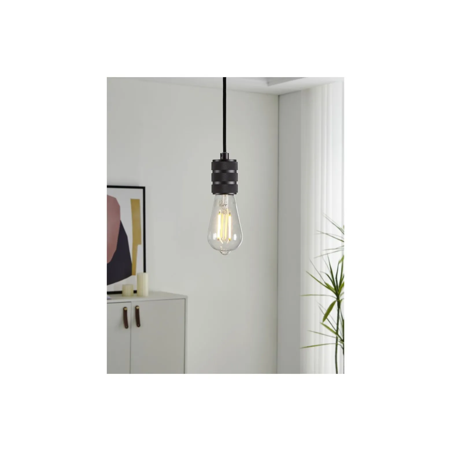 Eglo LED E27 Edison Klar Filament 6W 806lm - 822-865 Justerbar Vit | Zigbee Dimbar- Ersättare 60W