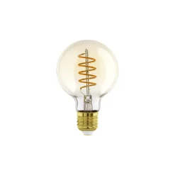 Eglo LED E27 Globe Ambar Filament 7W 700lm - 820-830 Justerbar Vit | Dimbar - Ersättare 60W