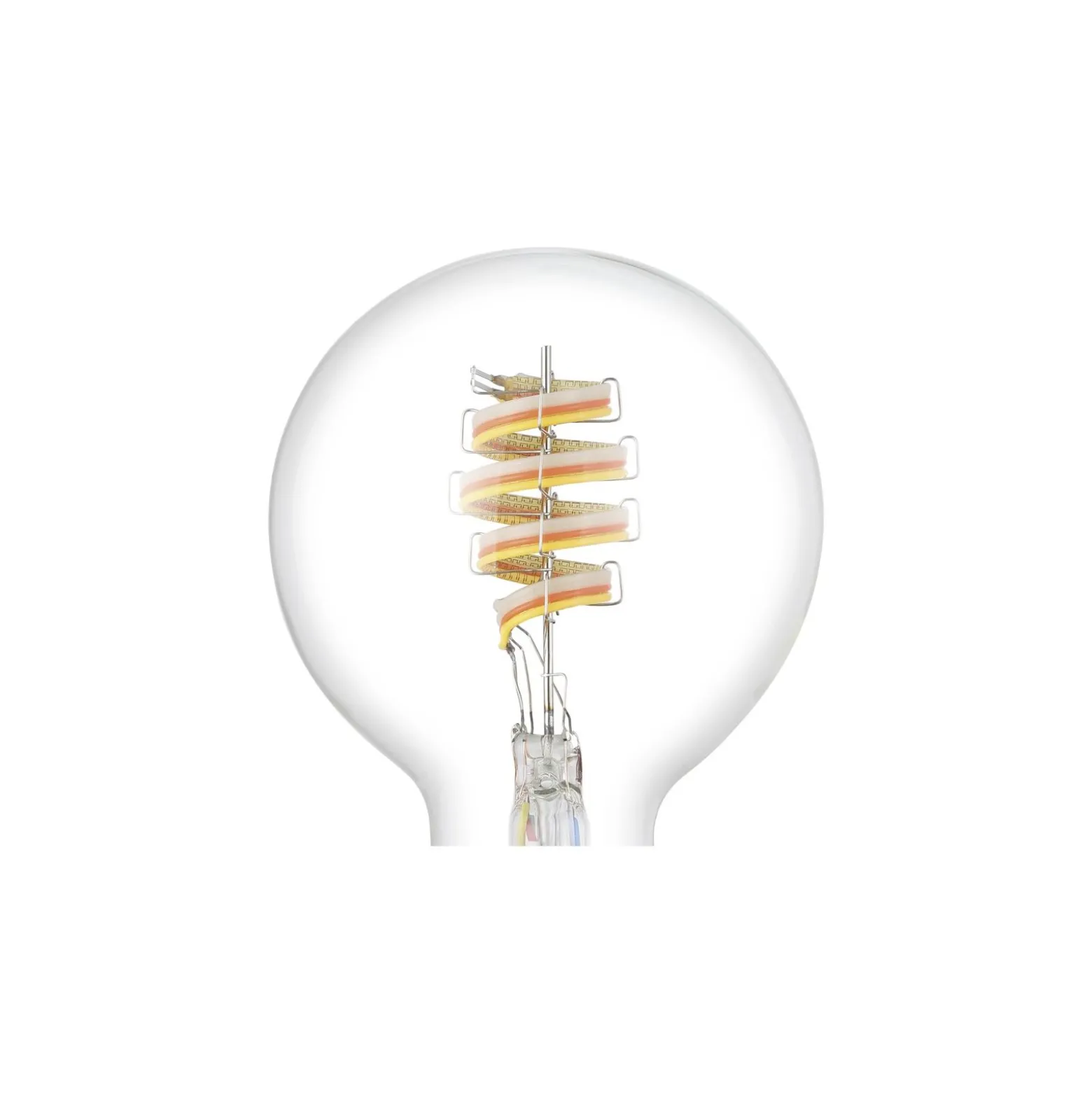Eglo LED E27 Globe Klar Filament 7.5W 806lm - 830 Varm Vit + RGB | Zigbee Dimbar - Ersättare 60W