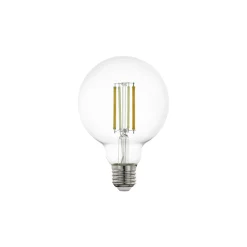 Eglo LED E27 Globe Klar Filament 8W 1055lm - 822-865 Justerbar Vit | Zigbee Dimbar- Ersättare 75W