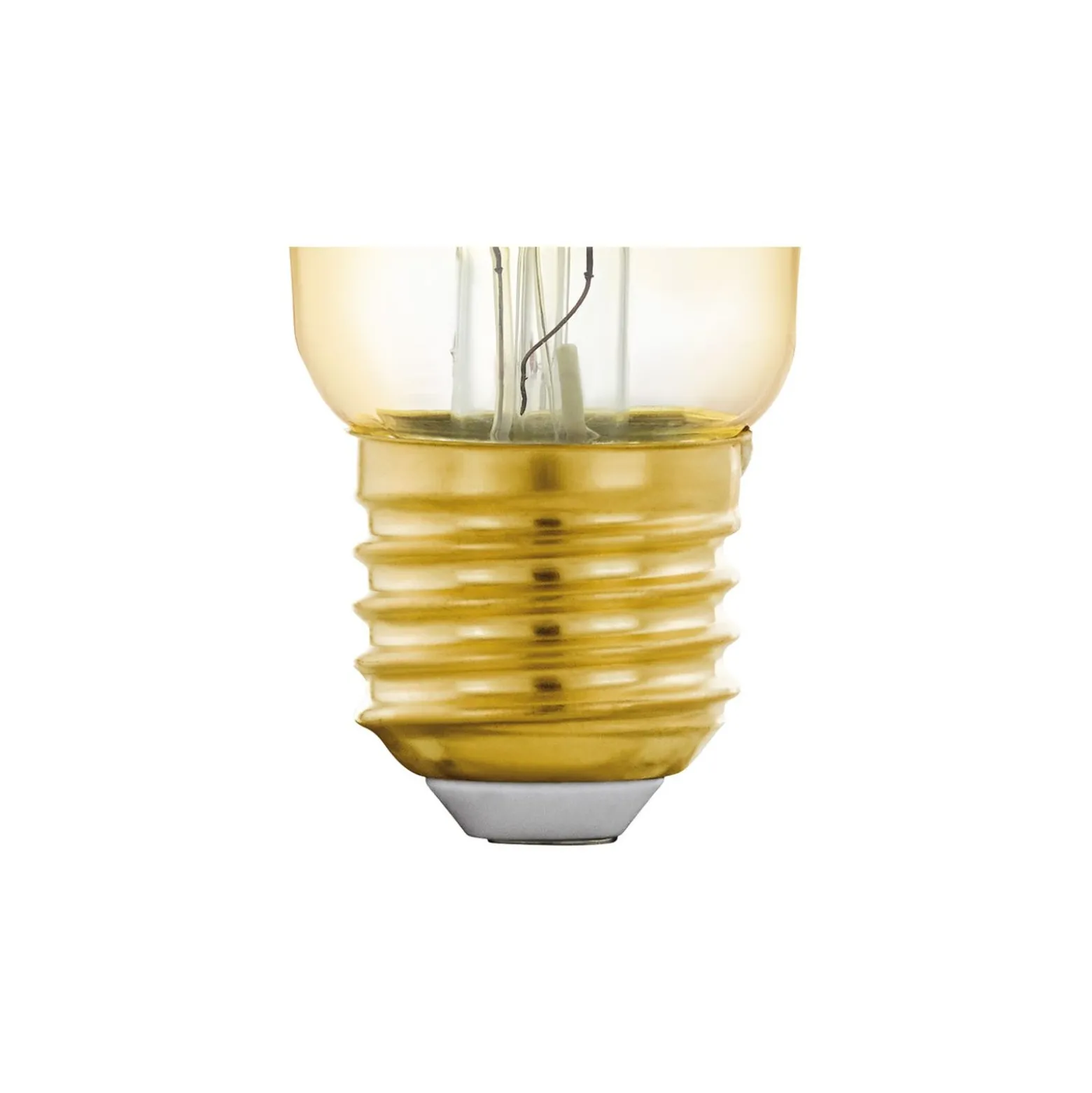 Eglo LED E27 Päron Ambar Filament 4.9W 500lm - 822 Extra Varm Vit | Zigbee Dimbar- Ersättare 40W