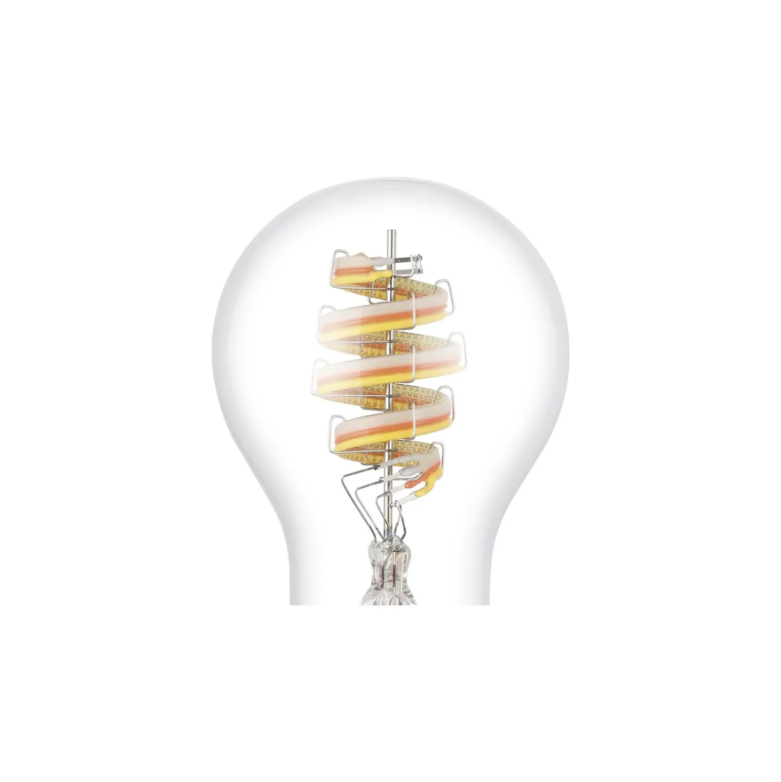 Eglo LED E27 Päron Klar Filament 7.5W 806lm - 830 Varm Vit + RGB | Zigbee Dimbar - Ersättare 60W