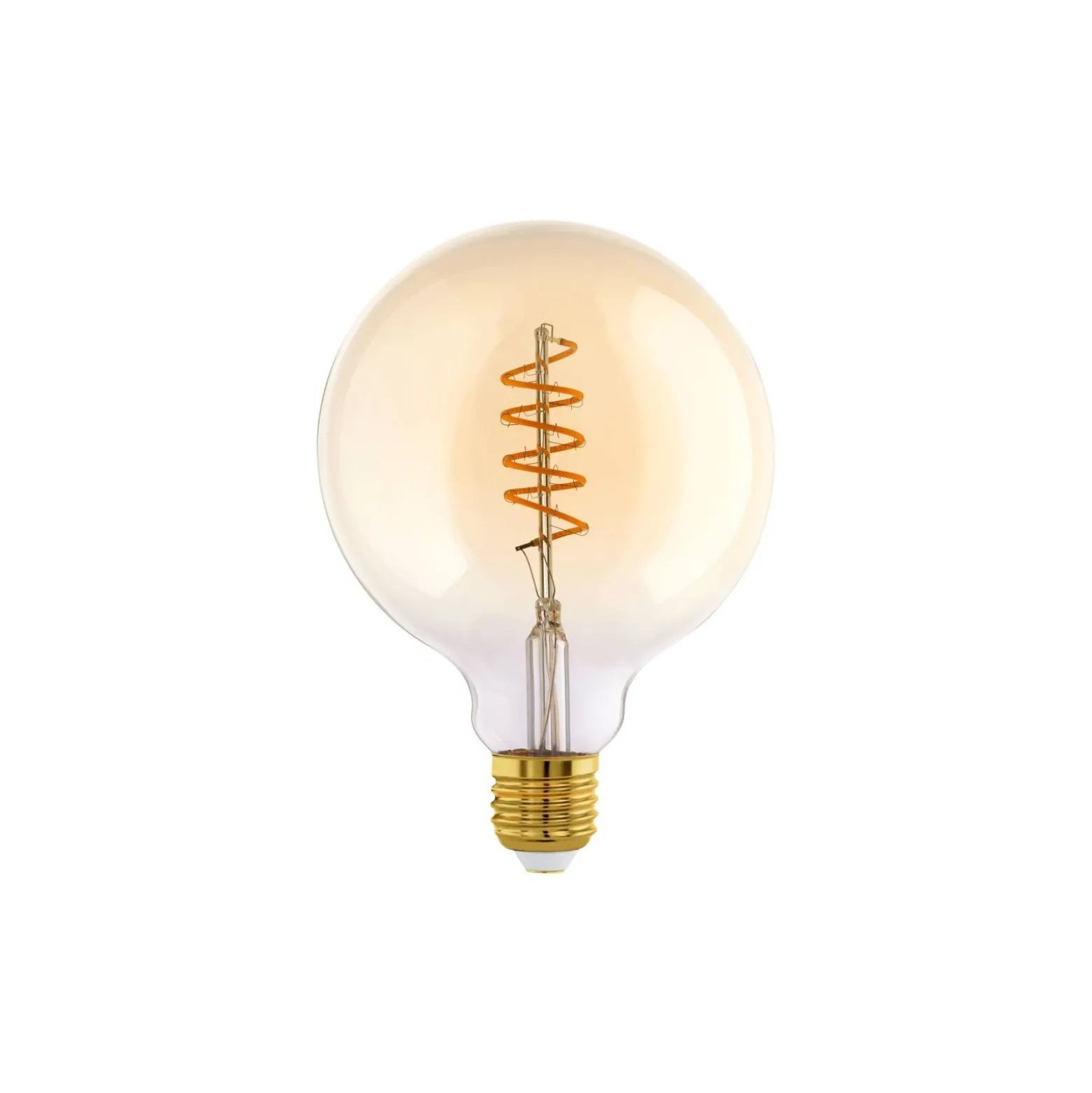 Eglo LED Globe E27 Filament Ambar 8W 806lm - 827 Extra Varm Vit | Dimbar - Ersättare 60W