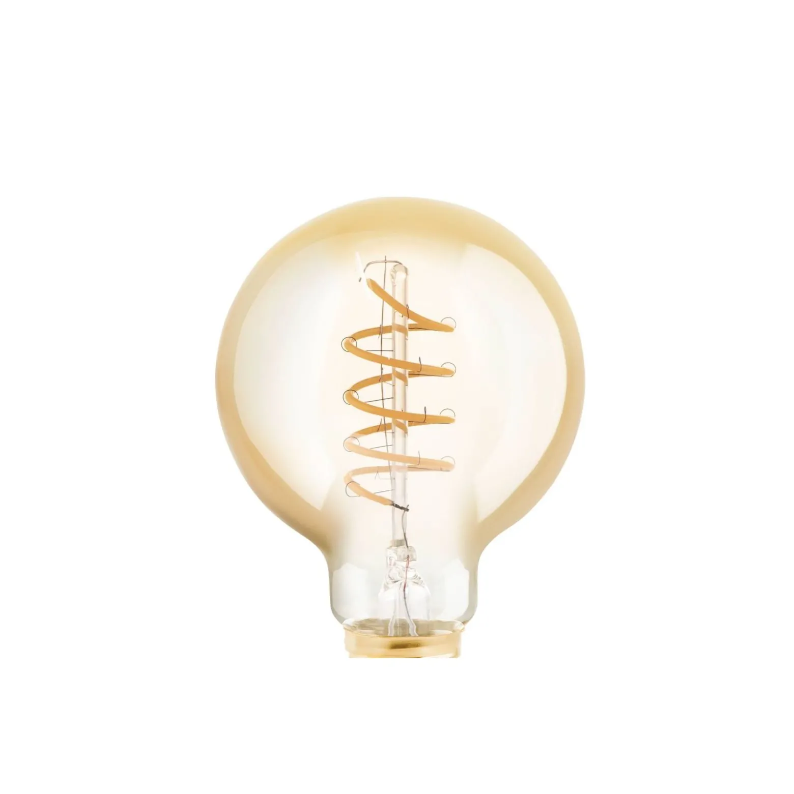 Eglo LED Globe E27 Filament Ambar 4W 245lm - 820 Extra Varm Vit | Dimbar - Ersättare 25W