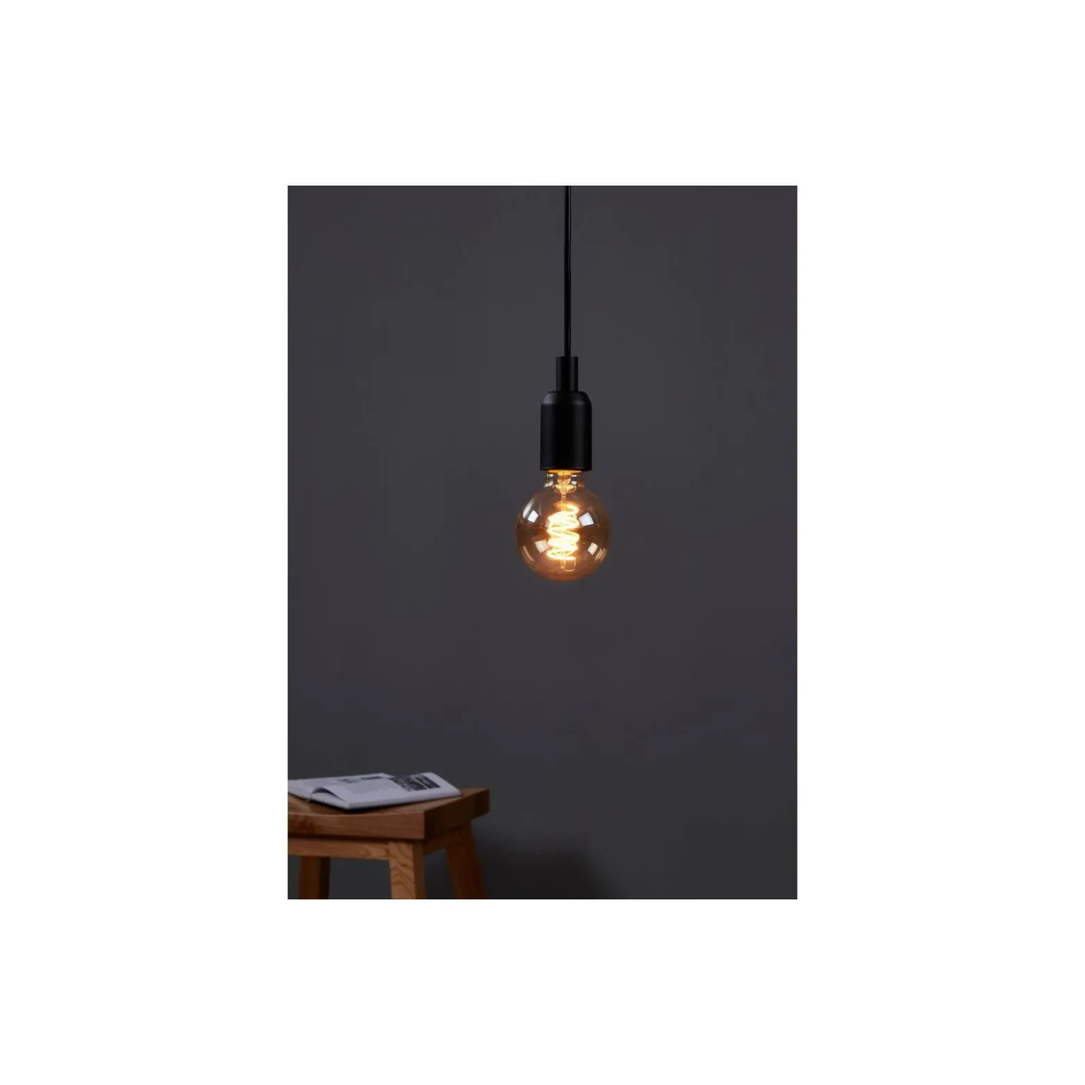 Eglo LED Globe E27 Filament Ambar 4W 245lm - 820 Extra Varm Vit | Dimbar - Ersättare 25W