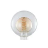 Eglo LED Globe E27 Filament Ambar 4W 200lm - 820 Extra Varm Vit | Dimbar - Ersättare 25W