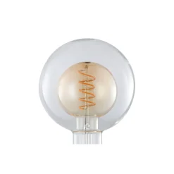 Eglo LED Globe E27 Filament Ambar 4W 200lm - 820 Extra Varm Vit | Dimbar - Ersättare 25W