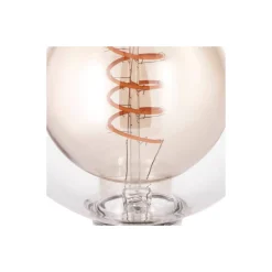 Eglo LED Globe E27 Filament Ambar 4W 200lm - 820 Extra Varm Vit | Dimbar - Ersättare 25W