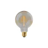 Eglo LED Globe E27 Filament Ambar 4.5W 400lm - 822 Extra Varm Vit | 3-Stegs Dimbar - Ersättare 40W