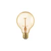Eglo LED Globe E27 Filament Ambar 4.5W 400lm - 822 Extra Varm Vit | 3-Stegs Dimbar - Ersättare 40W