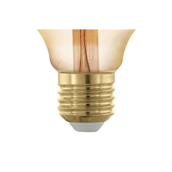Eglo LED Globe E27 Filament Ambar 4.5W 400lm - 822 Extra Varm Vit | 3-Stegs Dimbar - Ersättare 40W