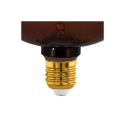 Eglo LED Globe E27 Filament Guld 4W 40lm - 820 Extra Varm Vit | Dimbar - Ersättare 15W