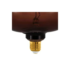 Eglo LED Globe E27 Filament Guld 4W 40lm - 820 Extra Varm Vit | Dimbar - Ersättare 15W