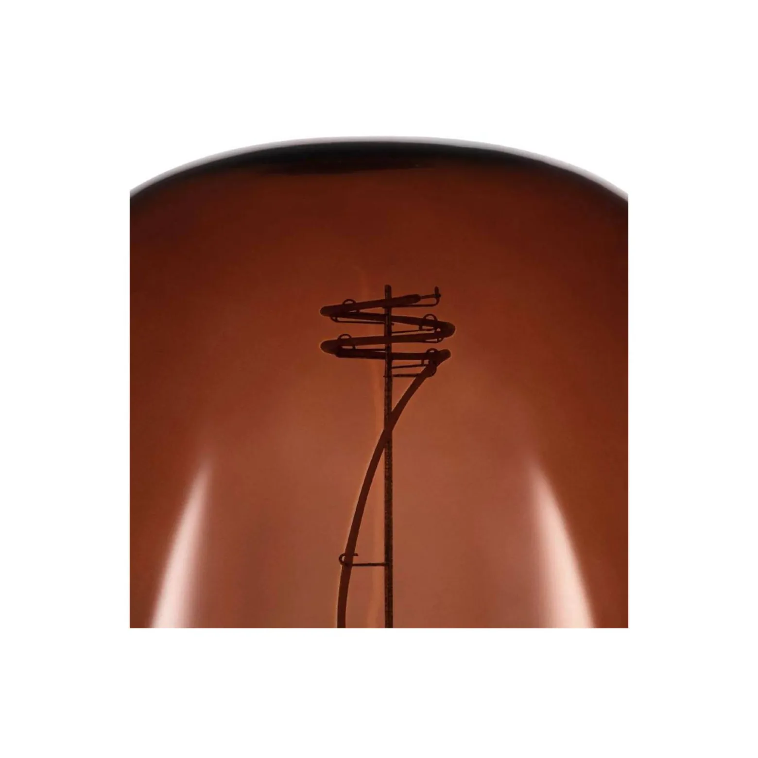 Eglo LED Globe E27 Filament Guld 4W 40lm - 820 Extra Varm Vit | Dimbar - Ersättare 15W