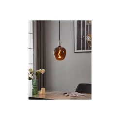 Eglo LED Globe E27 Filament Smokey 4W 40lm - 820 Extra Varm Vit | Dimbar - Ersättare 15W