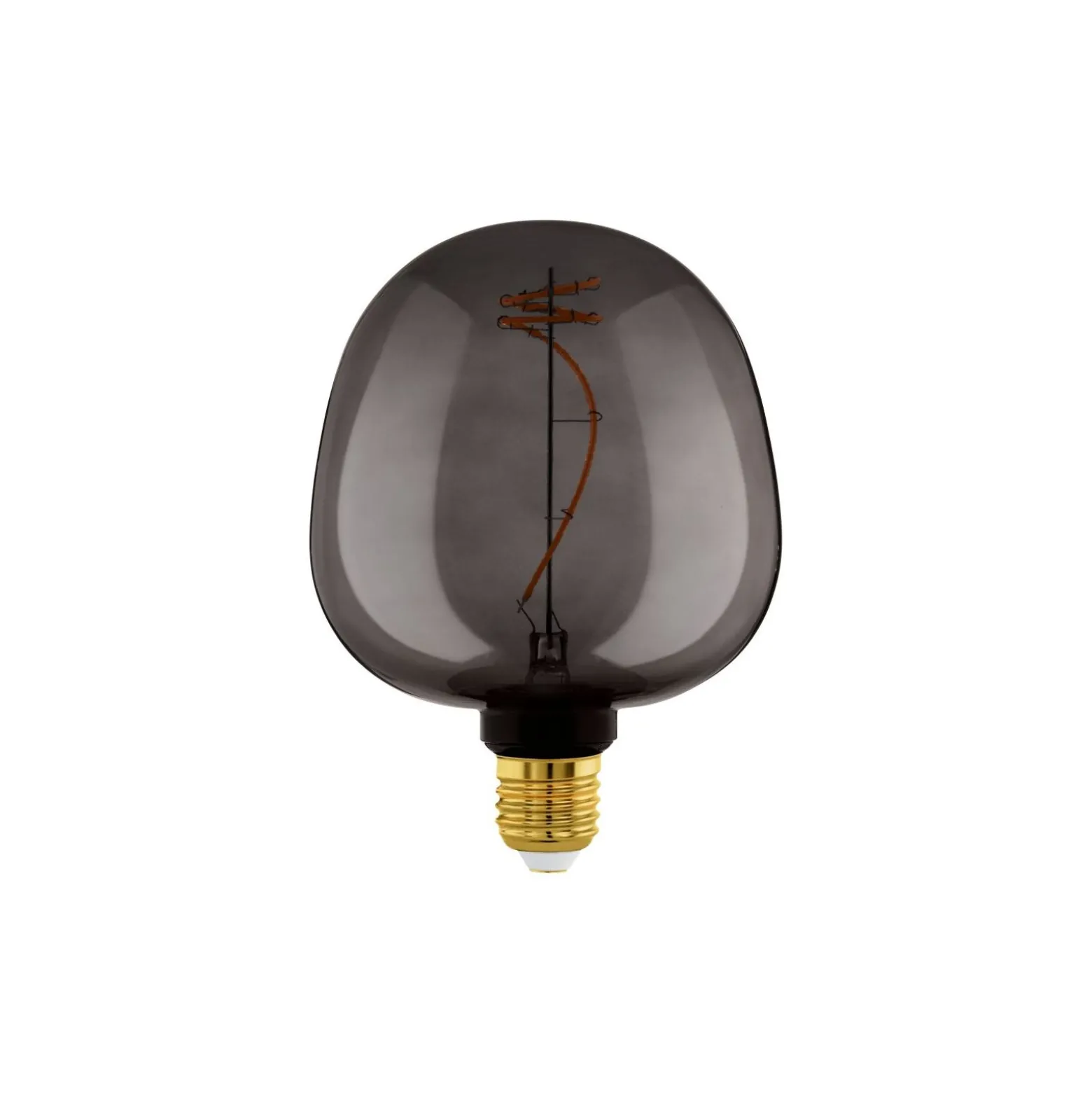 Eglo LED Globe E27 Filament Smokey 4W 40lm - 820 Extra Varm Vit | Dimbar - Ersättare 15W