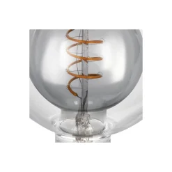 Eglo LED Globe E27 Filament Smokey 2W 80lm - 820 Extra Varm Vit | Dimbar - Ersättare 15W