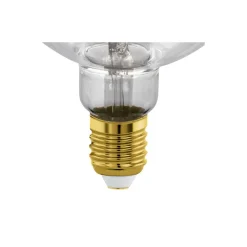 Eglo LED Globe E27 Filament Smokey 2W 80lm - 820 Extra Varm Vit | Dimbar - Ersättare 15W