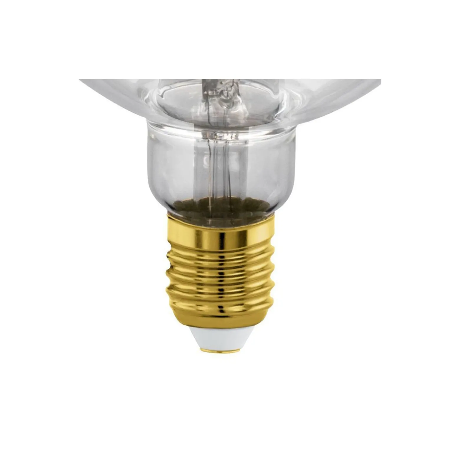 Eglo LED Globe E27 Filament Smokey 2W 80lm - 820 Extra Varm Vit | Dimbar - Ersättare 15W