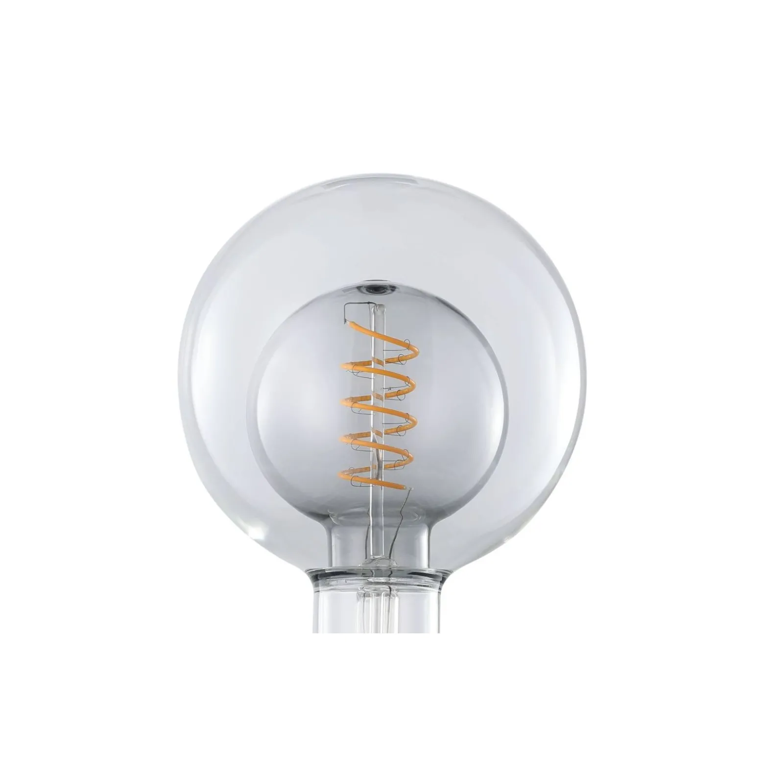 Eglo LED Globe E27 Filament Smokey 2W 80lm - 820 Extra Varm Vit | Dimbar - Ersättare 15W