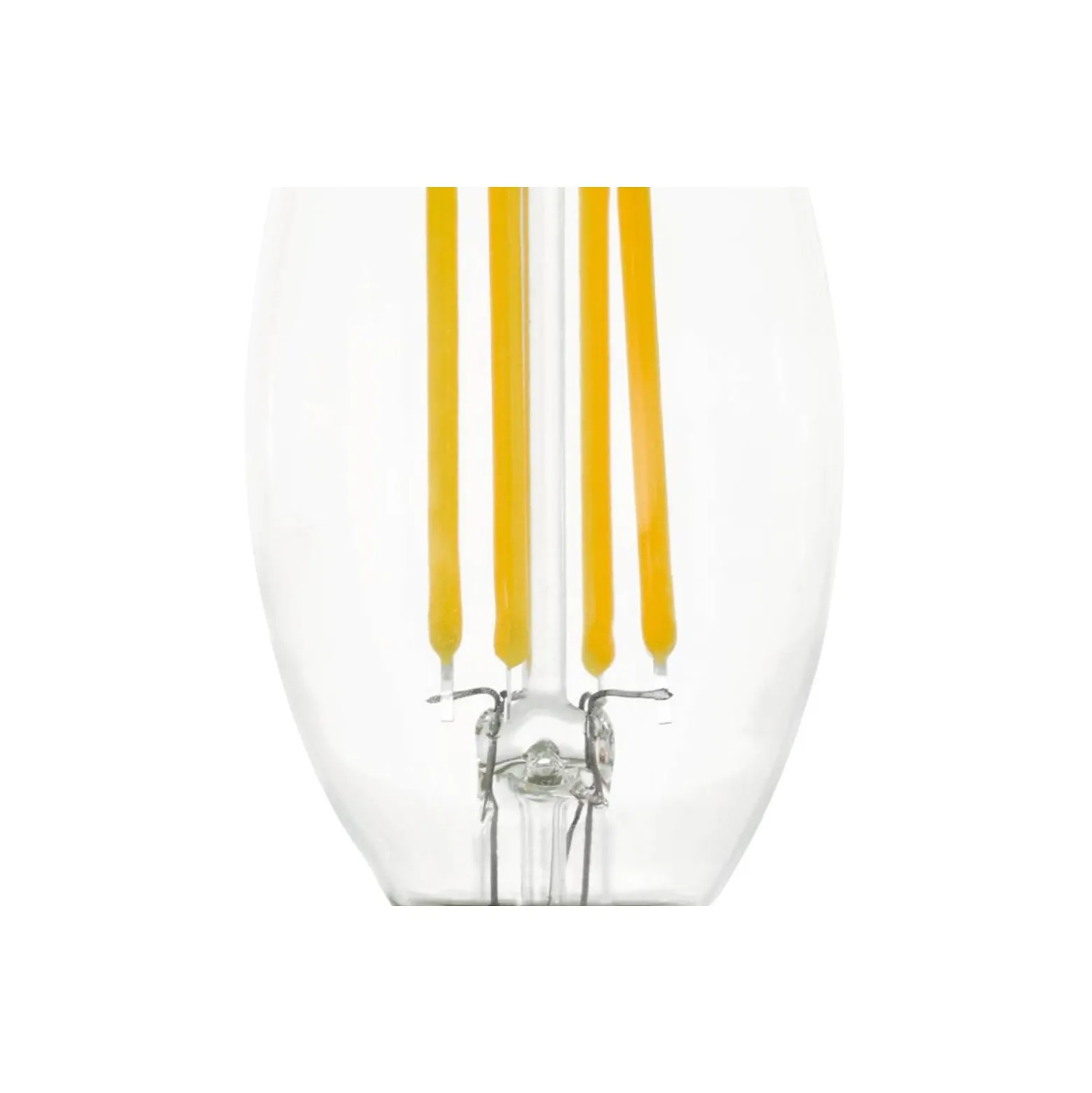 Eglo LED Kronljus E14 Filament Klar 2.2W 470lm - 830 Varm Vit | Ersättare 40W