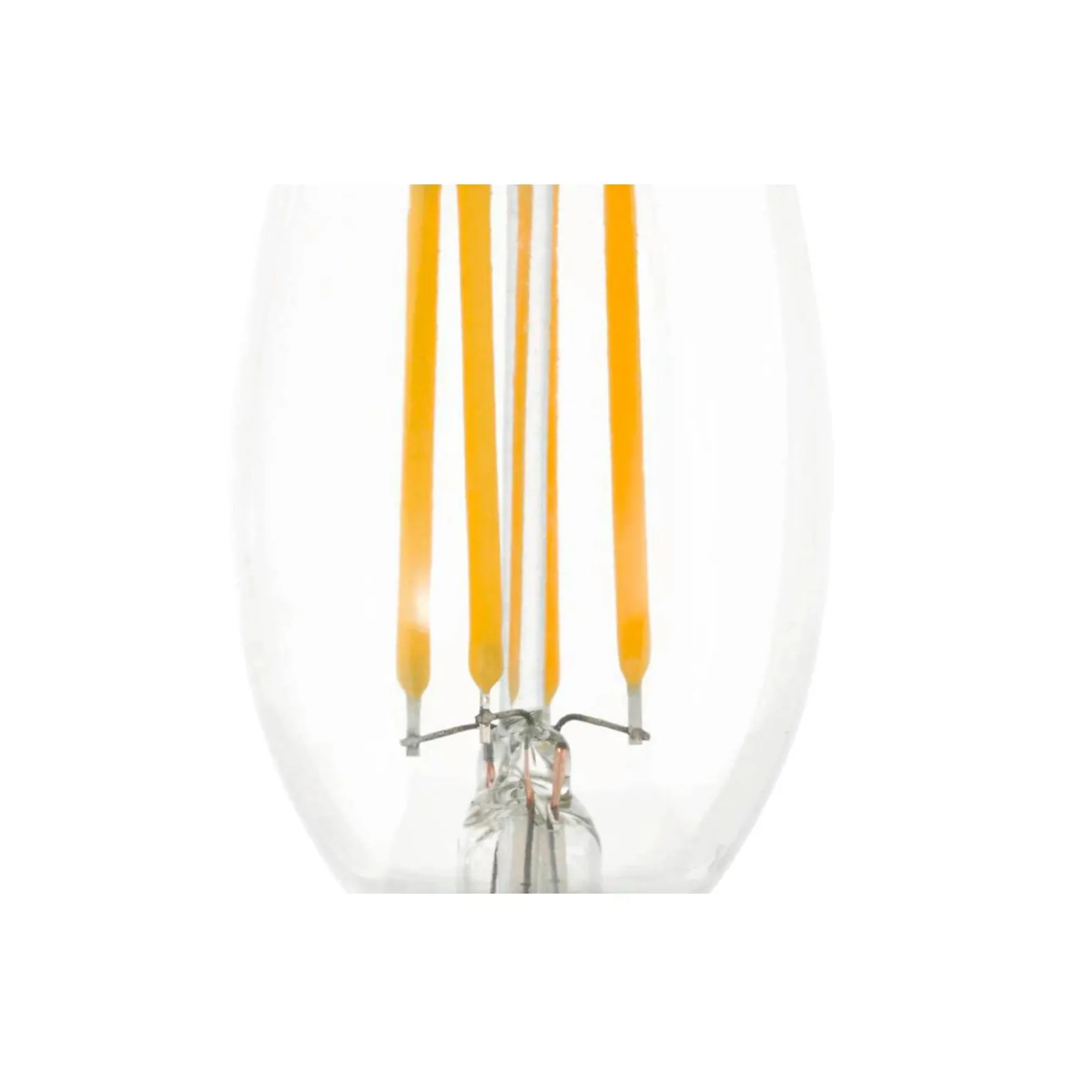 Eglo LED Kronljus E14 Filament Klar 4.5W 470lm - 827 Extra Varm Vit | Dimbar - Ersättare 40W