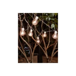 Eglo LED Ljusslinga Partaj Vit 4.5M 830 Varm Vit | incl. 16 Ljus-källor