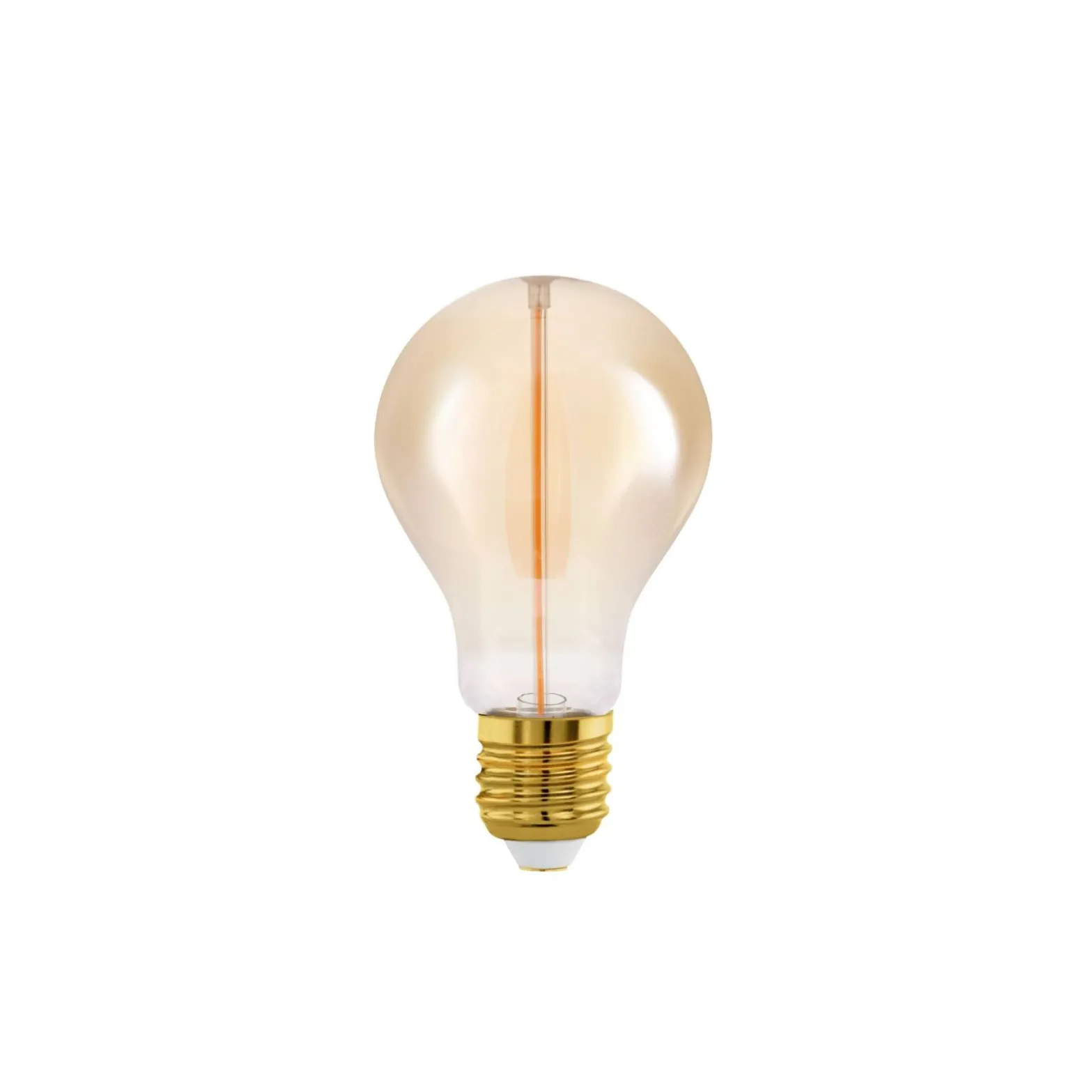Eglo LED Päron E27 Filament Ambar 2W 100lm - 818 Extra Varm Vit | Dimbar - Ersättare 15W