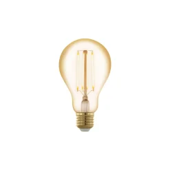 Eglo LED Päron E27 Filament Ambar 4.5W 400lm - 822 Extra Varm Vit | 3-Stegs Dimbar - Ersättare 40W