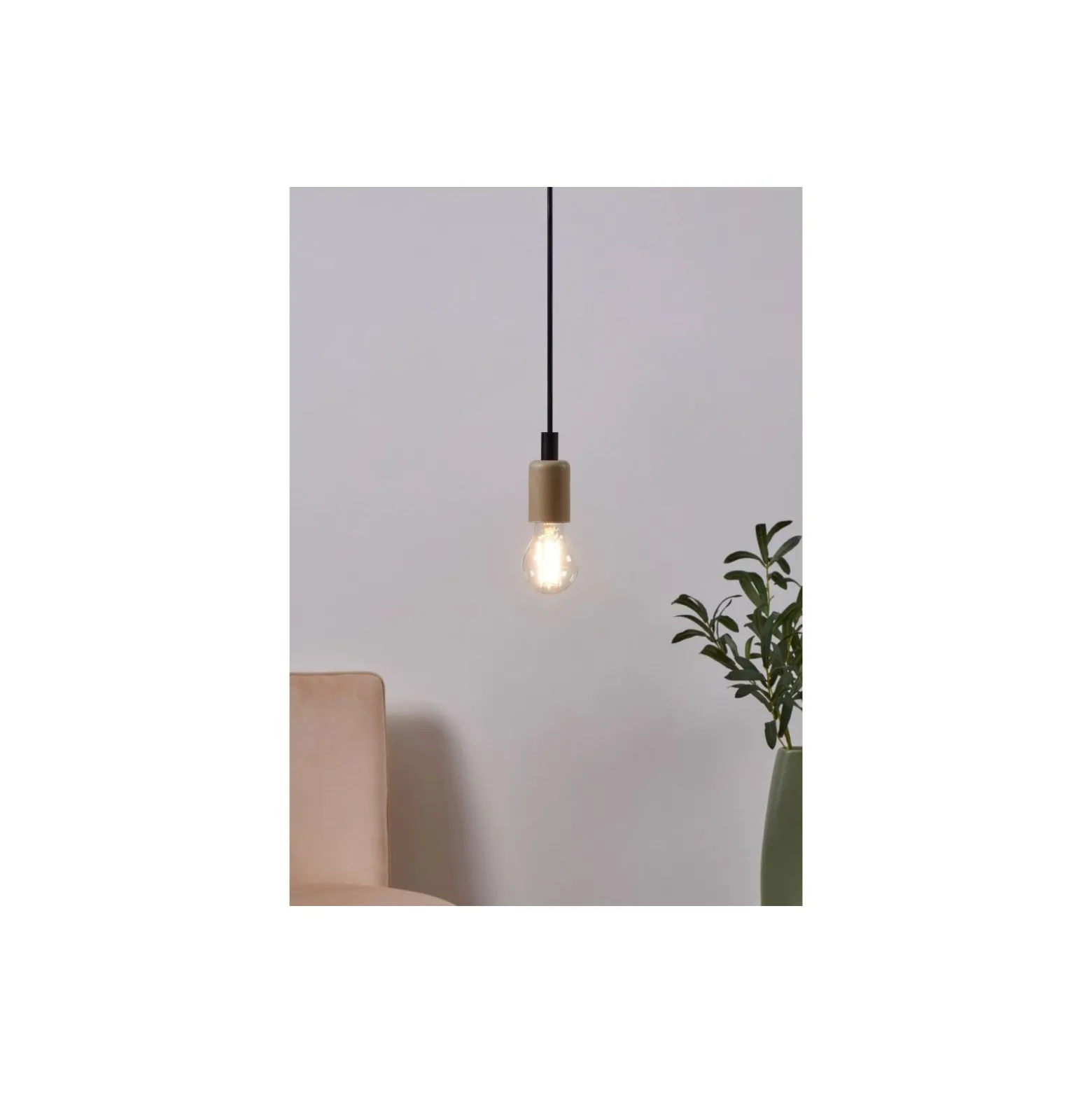 Eglo LED Päron E27 Filament Klar 7.3W 806lm - 827 Extra Varm Vit | Dimbar - Ersättare 60W
