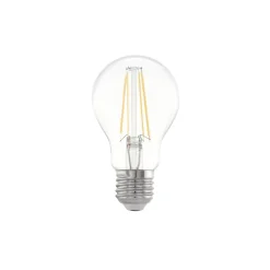 Eglo LED Päron E27 Filament Klar 7.3W 806lm - 827 Extra Varm Vit | Dimbar - Ersättare 60W
