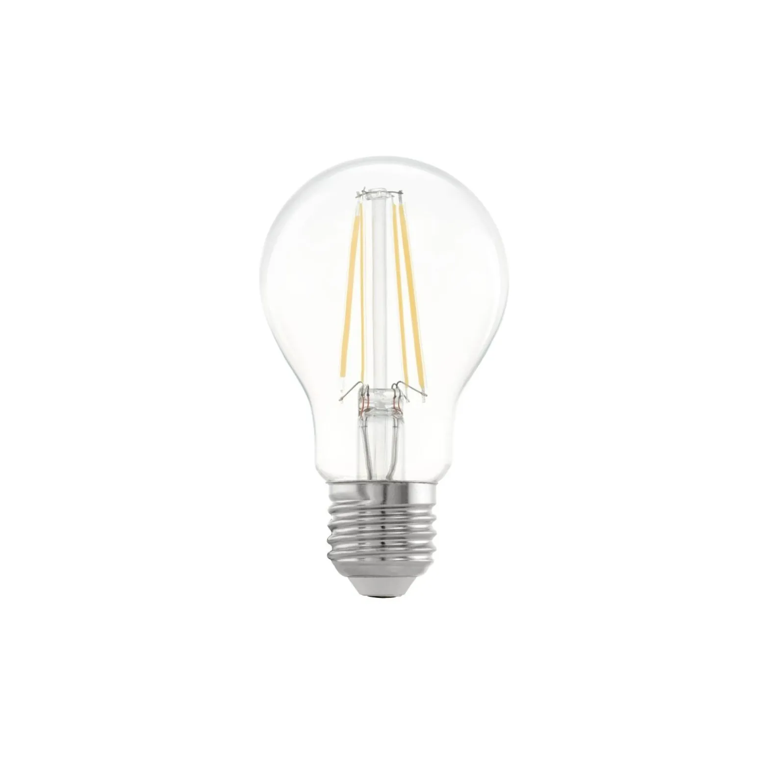 Eglo LED Päron E27 Filament Klar 7.3W 806lm - 827 Extra Varm Vit | Dimbar - Ersättare 60W