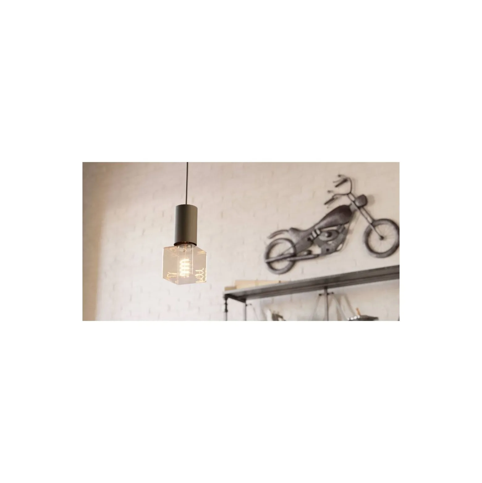 Eglo LED Special E27 Filament Ambar 4W 180lm - 816 Extra Varm Vit | Dimbar - Ersättare 15W