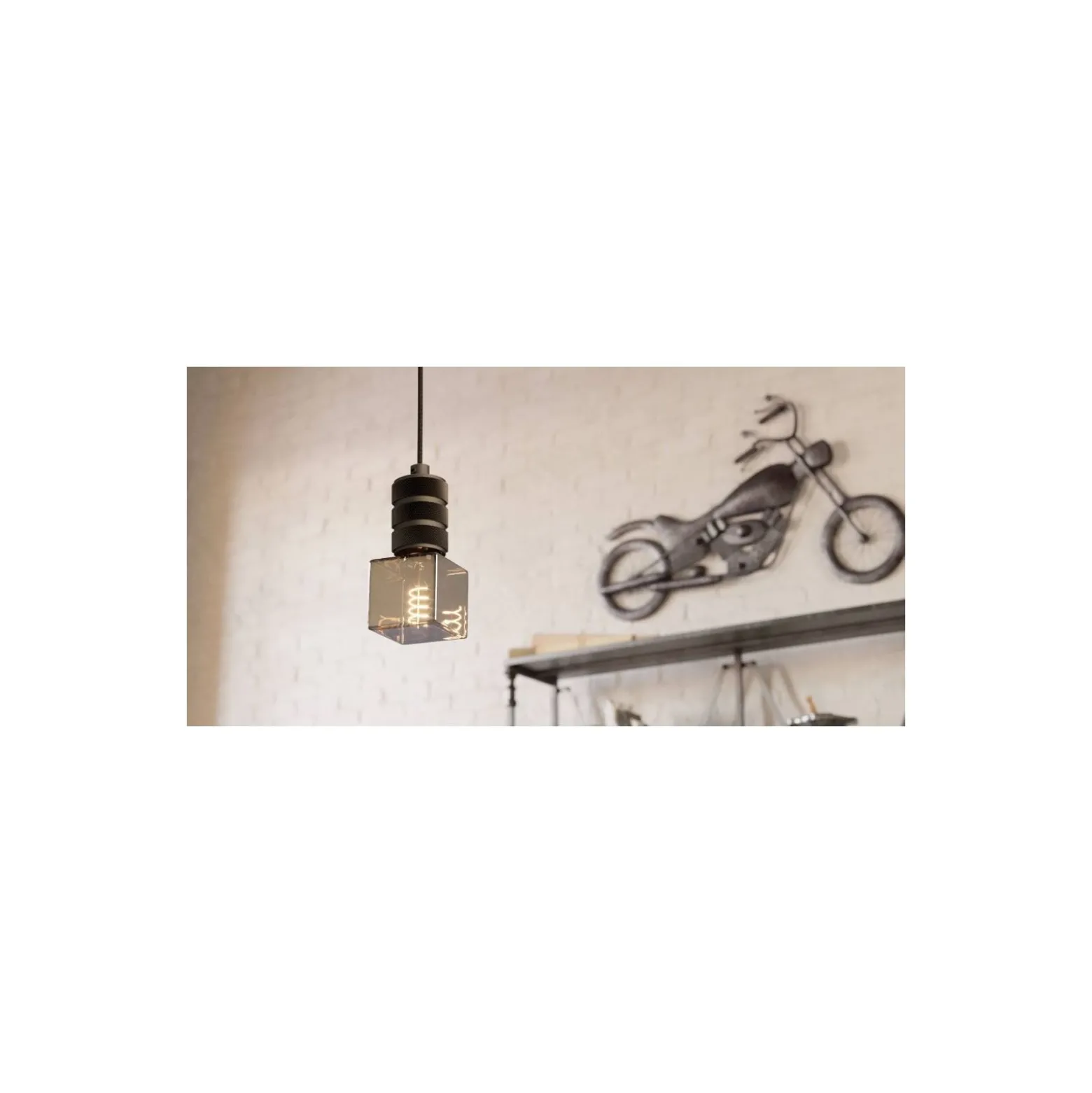 Eglo LED Special E27 Filament Smokey 4W 50lm - 817 Extra Varm Vit | Dimbar - Ersättare 15W