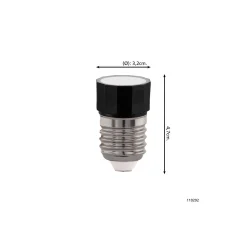 Eglo LED Spot E27 Matt 3.5W 180lm - 822 Extra Varm Vit | Dimbar - Ersättare 15W