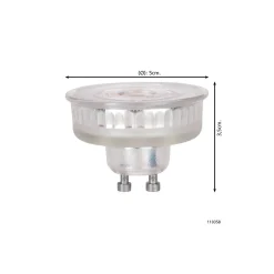 Eglo LED Spot GU10 PAR16 4W 400lm 38D - 827 Extra Varm Vit | Dimbar - Ersättare 57W