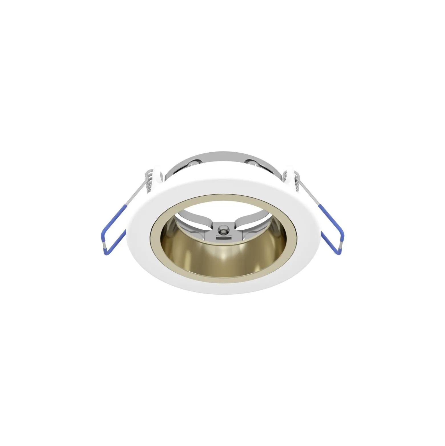 Eglo LED Spot Yebra-Z Plast Guld 4.9W 490lm - 827-865 Justerbar Vit + RGB | 87mm - Utskärning 68mm - IP20 - Zigbee Dimbar