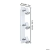 Eglo LED Taklampa Tamara 1 Stål Spot Vit 28W 750lm - 830 Varm Vit | Passande För 3x GU10